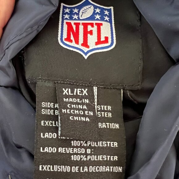 NFL New England Patriots G-III Reversible Quilted Puffer Vest‎ Mens XL READ - Picture 2 of 13